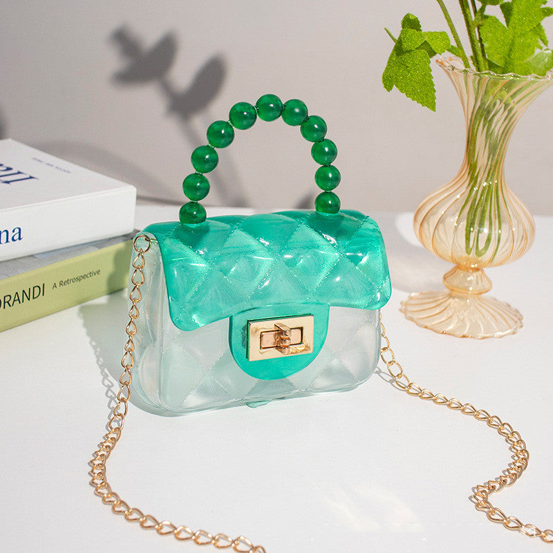 Pearl Jelly Bag · Bolso Transparente de Mano