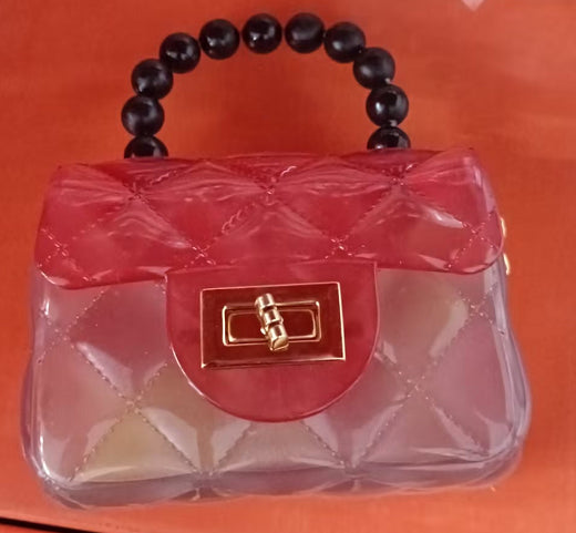 Pearl Jelly Bag · Bolso Transparente de Mano