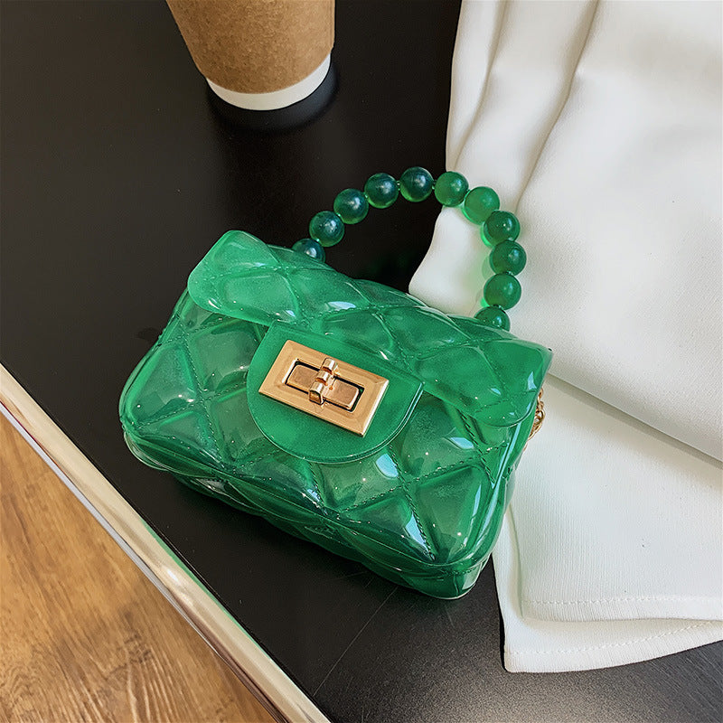 Pearl Jelly Bag · Bolso Transparente de Mano