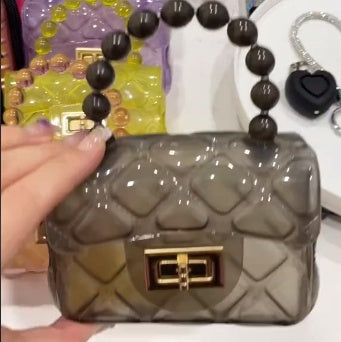 Pearl Jelly Bag · Bolso Transparente de Mano