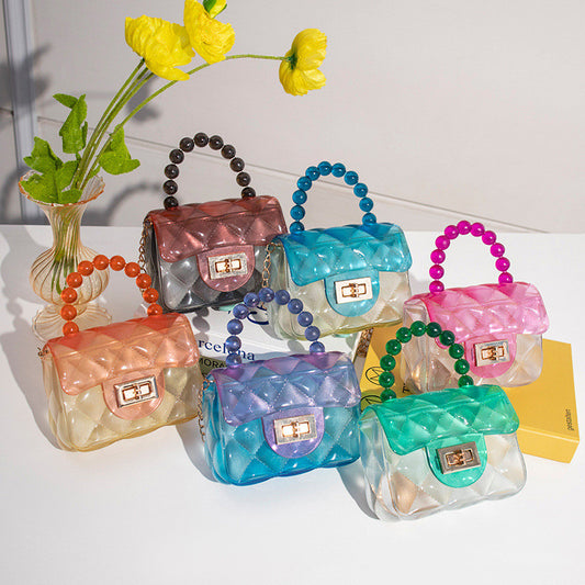 Pearl Jelly Bag · Bolso Transparente de Mano