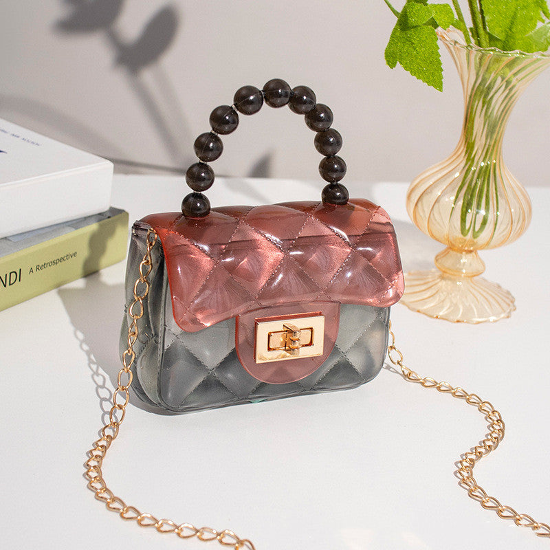 Pearl Jelly Bag · Bolso Transparente de Mano